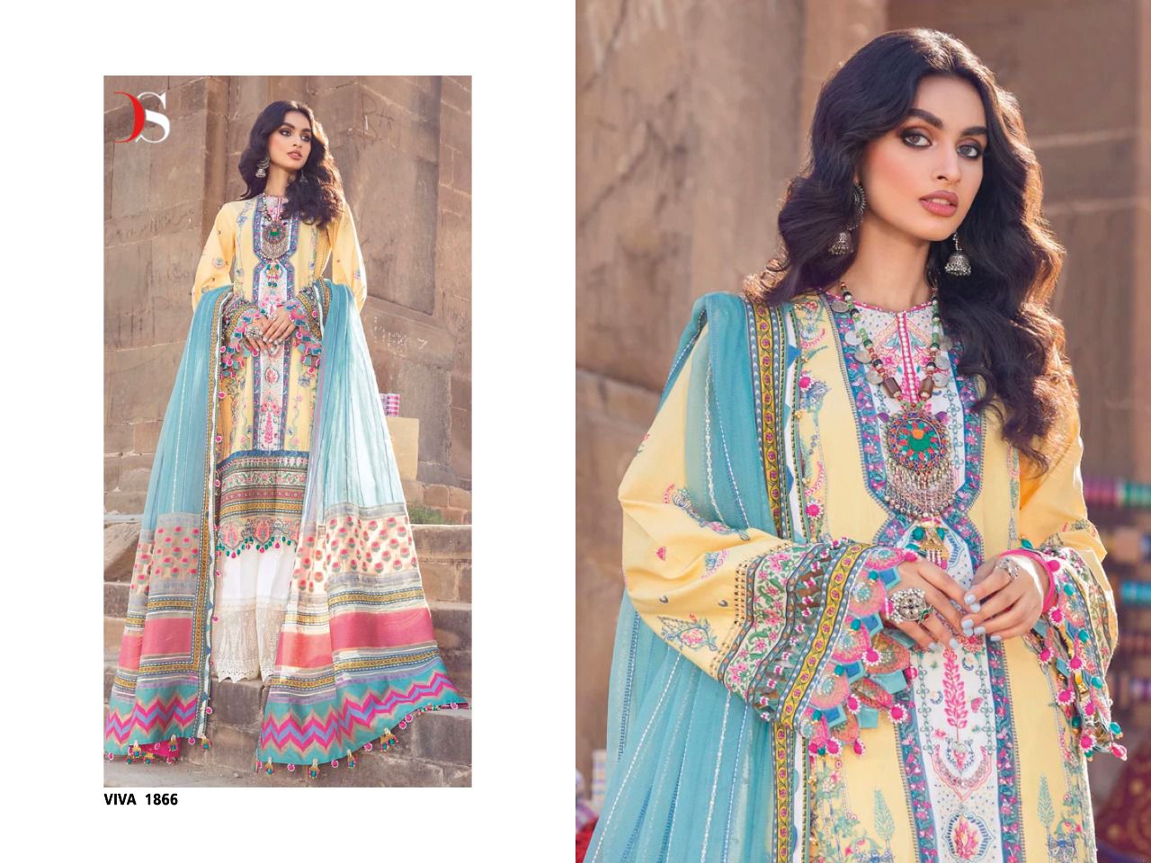 Deepsy Viva Anaya Pakistani Wholesale Salwar Kameez Collection